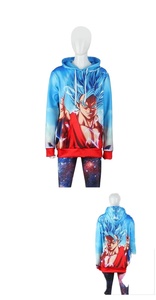 Nouveau pull à capuche personnalisable pour hommes coton Polyester polaire poche kangourou cordon à capuche-plaine teint hiver saison 2 pièces - Product Image 3