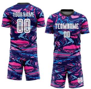 Conjunto de Jersey transpirable para adultos, ropa de fútbol cómoda y personalizada al por mayor, con uniformes deportivos, kit de fútbol y trajes de Club - Product Image 5