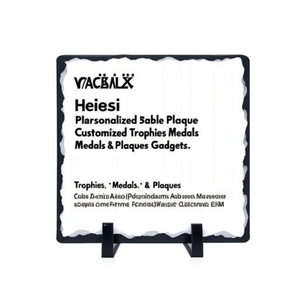 Heysi Personalized Table Plaque Customized <b>Trophies</b> Medals & Plaques Gadgets - Product Image 2