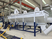 Machine de recyclage de bouteilles en plastique PET, broyeur de déchets PET, ligne de lavage de bouteilles en plastique PET