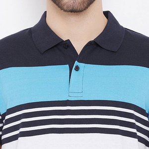 เสื้อยืดโปโลสำหรับผู้ชายผ้าถักระบายอากาศลายสีพื้นขนาดสำหรับผู้ใหญ่ออกแบบได้ตามต้องการ - Product Image 4