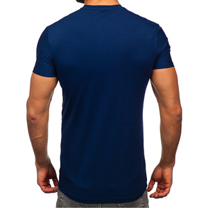 Jersey Deportivo de Color Sólido, 220 Gramos, Spandex/Algodón, Corte Ajustado, Secado Rápido y Transpirable, con Diseño Liso Teñido - Product Image 2