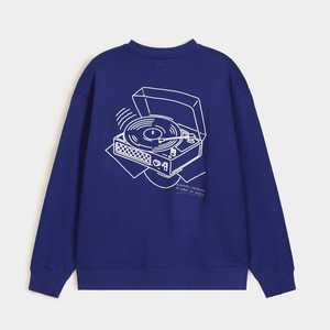 Sudadera de Algodón 100% de Primera Calidad para Hombre, Diseño Sólido, Color Personalizado, Bordado de Alta Calidad, Ecológica - Product Image 3
