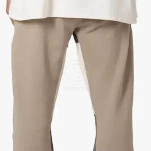 <b>Men's</b> Comfortable <b>Flare</b> Sweatpants Latest Design with Casual Style Mid Waist Straight Pattern OEM Service Available for Sale - Product Image 6