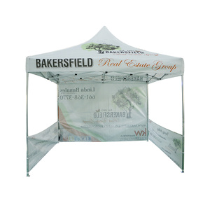 Carpa de Exhibición para Eventos de 3x3m (10x10 pies) con Estructura Hexagonal de Aluminio, Resistente al Agua, a los Rayos UV y al Fuego, Fabricada con Material de Poliéster, Fácil de Montar - Product Image 1