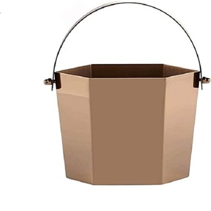 MS Design – seau de stockage de glace en métal Vintage pour pique-nique en plein air, bouteille de boisson gazeuse, seau de conservation de glace réfrigéré - Product Image 5