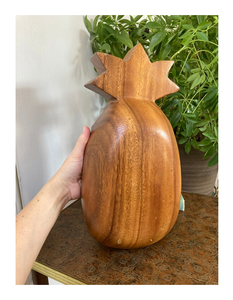 Tazón de fruta de forma redonda de madera natural para utensilios de cocina de mesa, ensaladera, hogar y hoteles, cuencos para servir comida, producto superior - Product Image 2