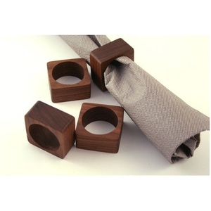 Servilleteros de madera hechos a mano de granja de estilo 2024 o soporte accesorios de cocina servilletero para boda de lujo FIESTA DE Navidad - Product Image 2