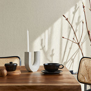 Hecho en Alemania-Rollos de papel tapiz recubribles Papel tapiz de vinilo blanco no tejido pintable de color liso para pintar-25,00x1,06 m - Product Image 3