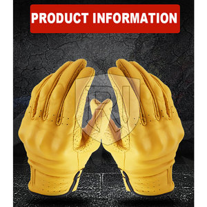 Guantes de moto de cuero transpirable de alta calidad, el mejor Material hecho para conductores, venta al por mayor, ropa de carreras de motocicletas y automóviles - Product Image 6