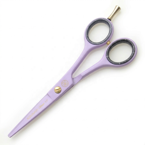 Ciseaux de barbier professionnels Kounain roses, droits, tranchants, pour droitiers, en acier inoxydable, personnalisés pour la coupe de cheveux et la beauté - Product Image 4