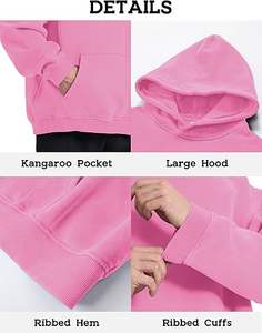 Sudaderas Casuales de Invierno para Hombre, Color Sólido, Poliéster/Algodón, Corte Regular con Diseño de Bolsillo, Secado Rápido y Transpirable, Ecológicas - Product Image 2