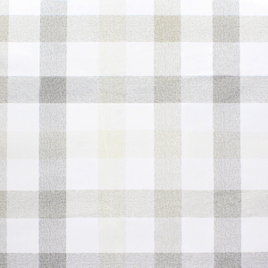 Tovaglia Antimacchia in Olio di Gomma Rotonda Ø/ 140 cm. Quadri Beige - Product Image 3