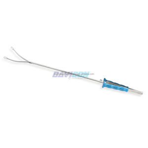 Pince à griffes pour nœuds - Manuelle, droite, 11 mm, mâchoires oblongues dentelées, tige de 5 mm, verrouillage, acier inoxydable, 16'' (40,5 cm) VATS - Product Image 3