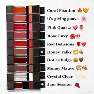 Aceite labial de color de alta calidad, brillo labial voluminizador para mujeres, brillo labial brillante e hidratante, cosméticos de marca al por mayor - Product Image 5