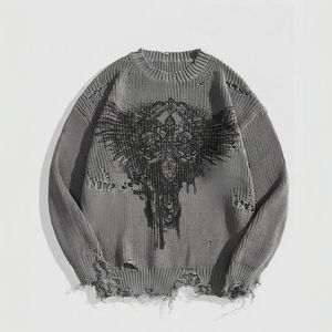 <span class=keywords><strong>Pull</strong></span>-over en tricot pelucheux d'hiver pour hommes personnalisable <span class=keywords><strong>fait</strong></span> à la <span class=keywords><strong>main</strong></span> en <span class=keywords><strong>mohair</strong></span> Fuzzy Fur Knitwear Styles Boxy Fit - Product Image 1