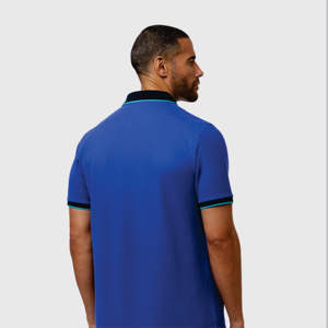 Golf décontracté pour hommes d'affaires de qualité supérieure pour chemises couleurs personnalisées tissu tricoté respirant Anti-rides séchage rapide solide - Product Image 2