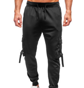 Pantalon Homme Sportif Taille Basse Coupe Slim Tendance en Tissu Écologique Respirant Spandex/Polyester pour Tenue Décontractée – Meilleure Vente - Product Image 2