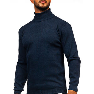 Pull homme torsadé 100% cachemire pull base tricots tendance pull homme ras du cou - Product Image 5