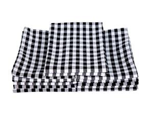 Juego de 12 toallas a rayas desechables de secado rápido 100% algodón personalizables para golf y cuidado del coche técnica tejida - Product Image 2