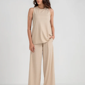 Débardeur sexy sans manches à col rond pour femmes, quantité minimale de commande bas, de meilleure qualité, logo personnalisé, 2024, prix d'usine, couleur unie - Product Image 3