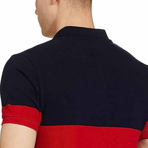 Haute qualité hommes pour Polo T-Shirt respirant à la mode solide Logo personnalisé impression toile coton matériel manches Polo - Product Image 4