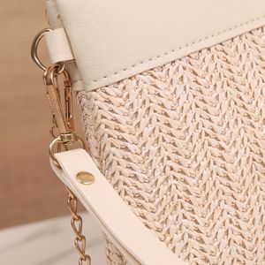 Genuine Leather Handwoven Unisex Satchel Shoulder Bag Fashion Solid Color <b>Crossbody</b> <b>Purse</b> with Zipper Closure Waterproof - Product Image 2
