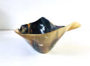 งานฝีมือธรรมชาติแกะสลักเขาควายกันน้ำใหม่ชาม/จานสไตล์สัตว์จานชามสำหรับของขวัญวันพ่อที่สมบูรณ์แบบ - Product Image 3