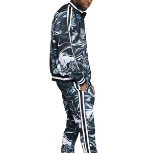 Ensemble de survêtements à manches longues et fermeture éclair pour la course à pied Nouvel arrivage Ensembles de survêtements 2 pièces de haute qualité en bas quantité minimale de commande - Product Image 4