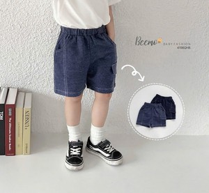 Short en similicuir 100% coton de haute qualité pour bébé garçons tendance Streetwear d'été chaud avec poches pour 1 à 7 ans - Product Image 5