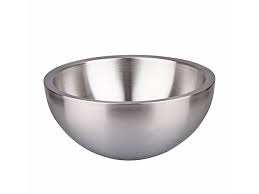 Vente en gros ensemble de bols à salade en acier inoxydable avec et bol d'espace avec restaurants à utiliser à bas prix - Product Image 6