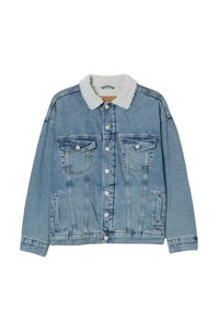 แจ็กเก็ตผ้ายีนส์แจ็กเก็ตแบบปักโลโก้แบบใหม่แนววินเทจ - Product Image 3