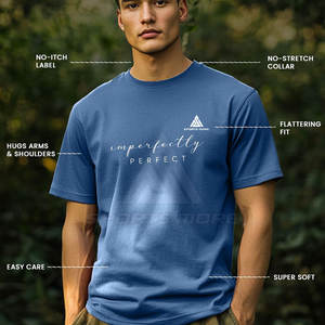 Camiseta de Hombre a Medida, Camiseta de Hombre de la Mejor Calidad, Precio Razonable, Camisetas de Hombre Hechas a Medida - Product Image 3