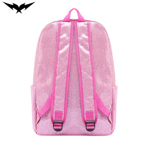 Stylish Women's Waterproof Dance <b>Backpack</b> Glitter Material with Padded Back and Adjustable Straps Lightweight for Sports - Product Image 3