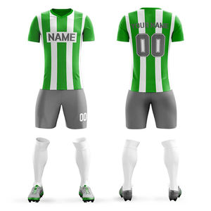 Último diseño personalizado fútbol kits sublimación diseño equipo ropa deportiva hombres fútbol uniforme - Product Image 5