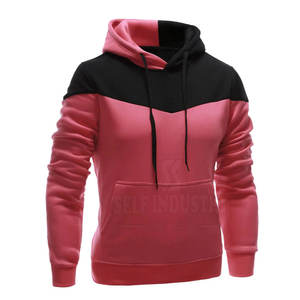 Sudadera con capucha de invierno para hombre de 100% algodón, ropa informal de primera calidad con diseño transpirable y patrón sólido para adultos, novedad - Product Image 1