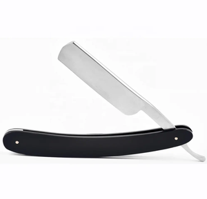 Rasoir pliant en acier inoxydable domestique professionnel pour hommes Salon de rasage de couleur personnalisée Baber pour le visage, les cheveux et le corps - Product Image 3