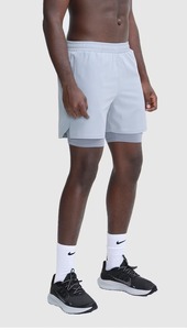 Short de gymnastique personnalisé pour hommes, conception solide et confortable, ceinture élastique 100% polyester pour basket-ball, course, entraînement athlétique - Product Image 3