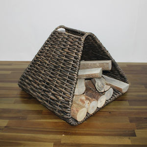 Cesta Decorativa para Leña de Jacinto de Agua Ecológica Artex Dong Thap - Product Image 5