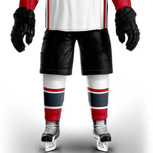 Conjuntos de camiseta y pantalón de hockey sobre hielo personalizados por sublimación, de primera calidad, servicio OEM, precio al por mayor, uniforme de hockey sobre hielo - Product Image 6
