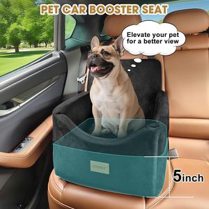 Detached Dog Car Seats for <b>Small</b> Medium Dogs Under 35lbs, Dog Booster Seat with Detachable Washable Cover and <b>Cushion</b> - Product Image 3