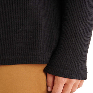 100% tricoté coton gaufré tissu fait à manches longues chemises pour hommes en gros bas prix chemise à col rond avec Logo personnalisé imprimé - Product Image 5