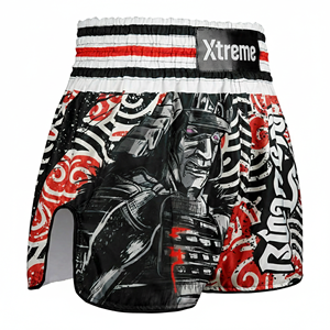Muay Thai Boxing MMA Fight Shorts Unisex Spandex/Polyester Lightweight Quick Dry Breathable Loose/Regular Fit Martial Arts Wear - Product Image 2