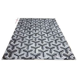 Alfombra de Cuero Vacuno 100% Genuino, Hecha a Mano, de Estilo Moderno y Calidad Premium, con Reverso de Látex Bordado, para Decoración de Hogar de Lujo y Oración - Product Image 1