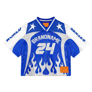 Maillots de football américain pour toute l'équipe, prix de gros, livraison rapide et personnalisation, manches courtes, protection UV, maillot américain en mesh - Product Image 6