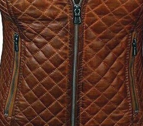 Veste à capuche unisexe en cuir véritable et toile avec doublure en fausse fourrure en coton, respirante, coupe-vent, design vintage élégant pour l'hiver - Product Image 6