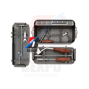 Juego de instrumentos ortopédicos de tornillo canulado, base quirúrgica de fuente Manual de acero inoxidable de 6,5mm - Product Image 1