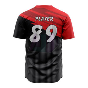 Uniformes de Béisbol Cómodos, Transpirables y de Secado Rápido, 100% Poliéster, para Equipos de Adultos, Opciones de Tallas Grandes, Nombre y Número Personalizados - Product Image 4