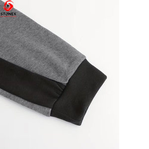 Light Weight Full Sleeves Customized <b>Men</b> Winter Zipper <b>Pullover</b> Hoodie 2 Pcs MOQ 100% Cotton Fleece Outdoor OEM Design - Product Image 5