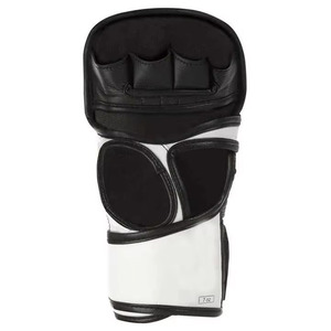 Guantes de entrenamiento y lucha MMA, guantes MMA personalizados de etiqueta privada, guantes MMA de medio dedo con cordones de alta calidad a la venta - Product Image 4